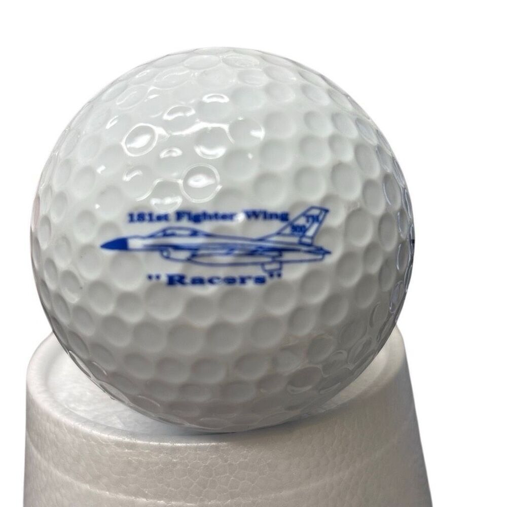 181st Fighter Wing Racers Logo Wilson TC2 Distance Golf Ball